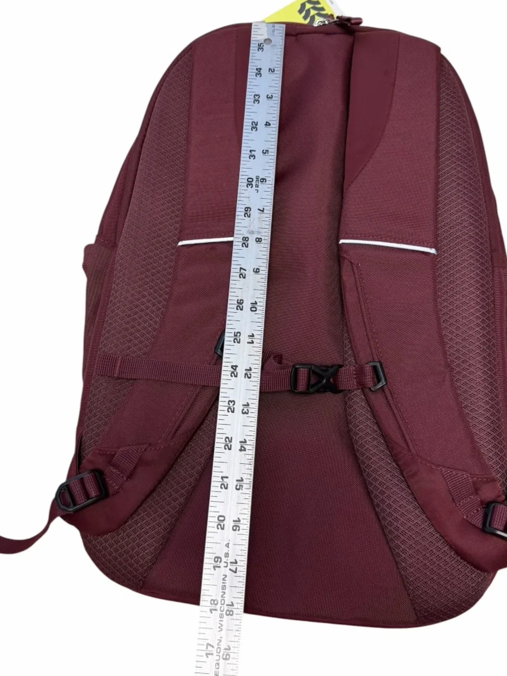 all in motion Maroon Everyday Backpack with Front Bungee